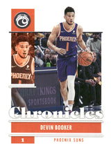 Load image into Gallery viewer, 2021-22 Panini Chronicles #14 Devin Booker Red #/149
