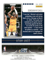 Load image into Gallery viewer, 2021-22 Panini Chronicles #292 Donovan Mitchell Red #/149
