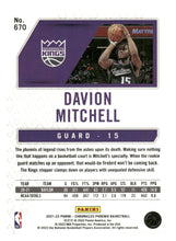 Load image into Gallery viewer, 2021-22 Panini Chronicles #670 Davion Mitchell
