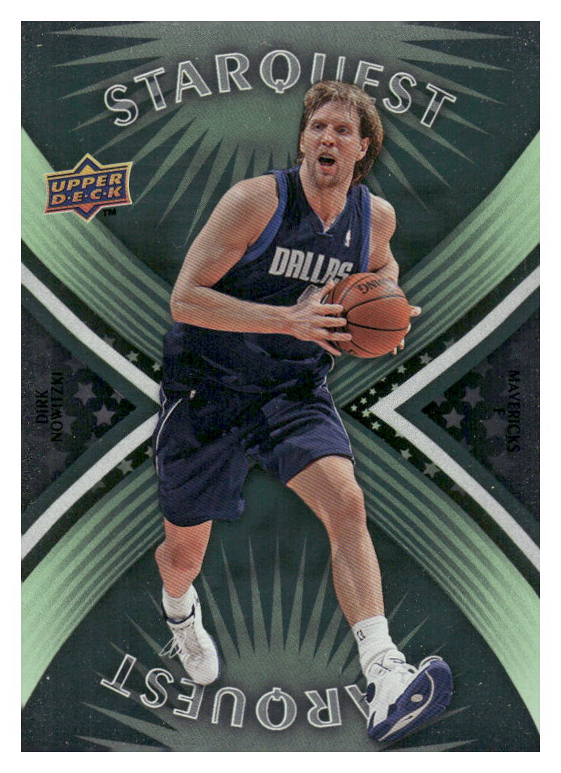 2008-09 Upper Deck First Edition #SQ-24 Dirk Nowitzki StarQuest Green