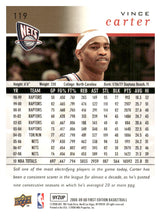 Load image into Gallery viewer, 2008-09 Upper Deck #119 Vince Carter
