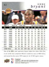 Load image into Gallery viewer, 2008-09 Upper Deck First Edition #82 Kobe Bryant
