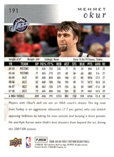 Load image into Gallery viewer, 2008-09 Upper Deck First Edition #191 Mehmet Okur
