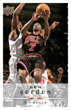 Load image into Gallery viewer, 2008-09 Upper Deck First Edition #22 Ben Gordon
