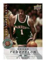 将图片加载到图库查看器，2008-09 Upper Deck First Edition #214 Oscar Robertson
