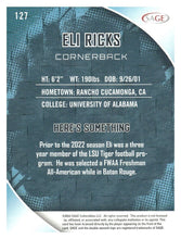 Load image into Gallery viewer, 2023 SAGE HIT #127 Eli Ricks Silver
