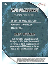 Load image into Gallery viewer, 2023 SAGE HIT #143 Zach Charbonnet Silver
