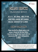 Load image into Gallery viewer, 2023 SAGE HIT #122 Chase Brown
