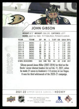 Load image into Gallery viewer, 2021-22 Upper Deck #3 John Gibson
