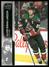 تحميل الصورة إلى عارض المعرض، 2021-22 Upper Deck #9 Oliver Ekman-Larsson
