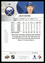 Load image into Gallery viewer, 2021-22 Upper Deck #22 Jack Eichel
