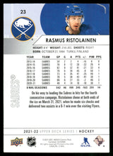 Load image into Gallery viewer, 2021-22 Upper Deck #23 Rasmus Ristolainen
