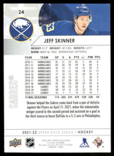 Load image into Gallery viewer, 2021-22 Upper Deck #24 Jeff Skinner
