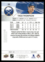 Load image into Gallery viewer, 2021-22 Upper Deck #25 Tage Thompson
