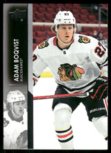 将图片加载到图库查看器，2021-22 Upper Deck #38 Adam Boqvist
