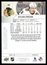 将图片加载到图库查看器，2021-22 Upper Deck #44 Dylan Strome
