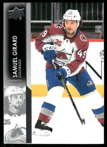 2021-22 Upper Deck #47 Samuel Girard