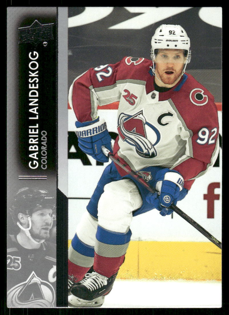 2021-22 Upper Deck #49 Gabriel Landeskog