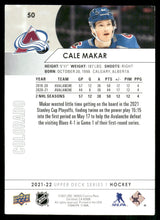 Load image into Gallery viewer, 2021-22 Upper Deck #50 Cale Makar
