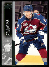 将图片加载到图库查看器，2021-22 Upper Deck #50 Cale Makar
