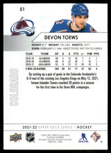 Load image into Gallery viewer, 2021-22 Upper Deck #51 Devon Toews
