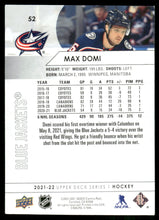 Load image into Gallery viewer, 2021-22 Upper Deck #52 Max Domi
