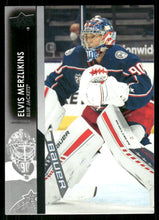 将图片加载到图库查看器，2021-22 Upper Deck #54 Elvis Merzlikins
