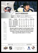 Load image into Gallery viewer, 2021-22 Upper Deck #57 Zach Werenski
