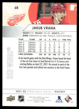 Load image into Gallery viewer, 2021-22 Upper Deck #68 Jakub Vrana
