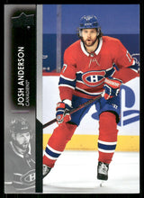 将图片加载到图库查看器，2021-22 Upper Deck #95 Josh Anderson
