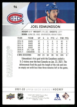 تحميل الصورة إلى عارض المعرض، 2021-22 Upper Deck #96 Joel Edmundson
