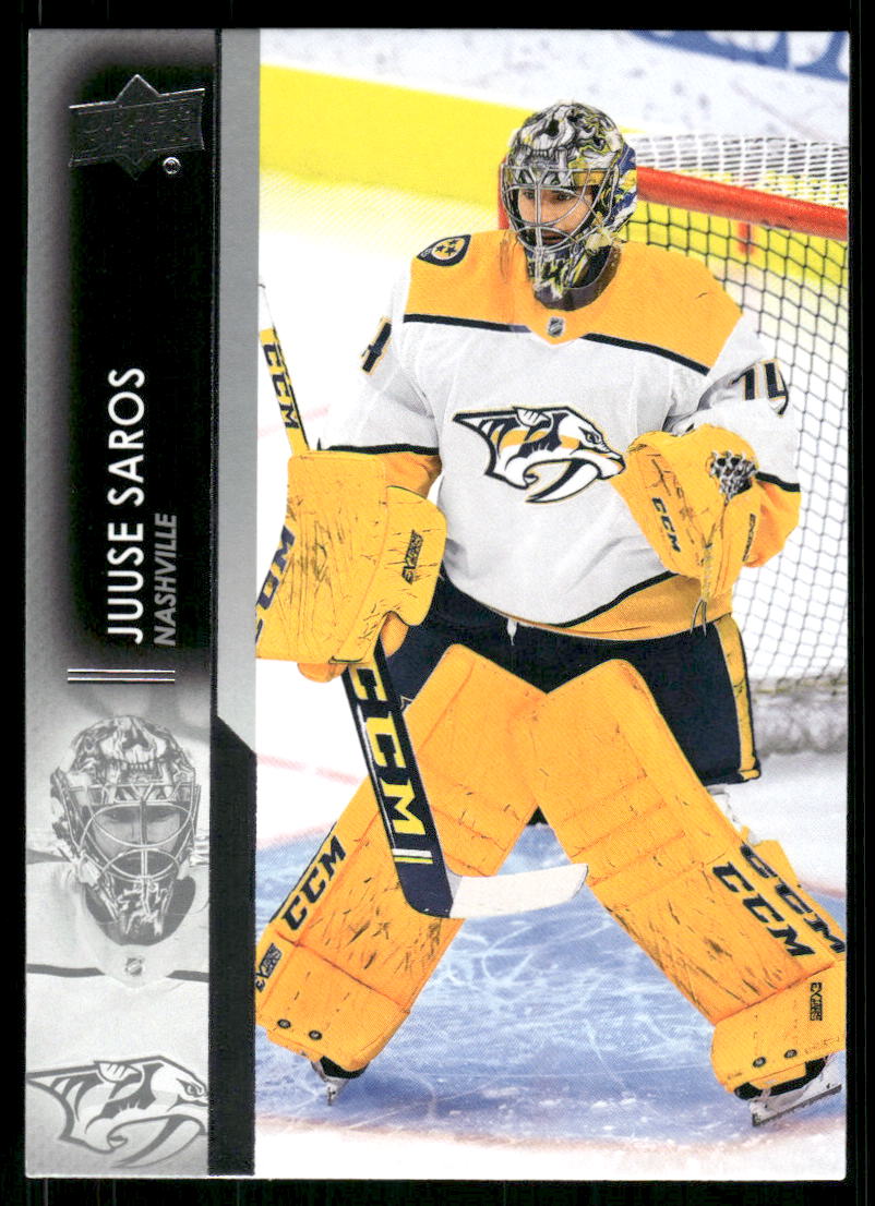 2021-22 Upper Deck #105 Juuse Saros