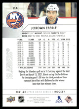 Load image into Gallery viewer, 2021-22 Upper Deck #114 Jordan Eberle
