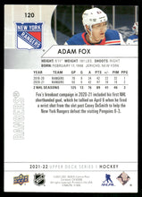 Load image into Gallery viewer, 2021-22 Upper Deck #120 Adam Fox
