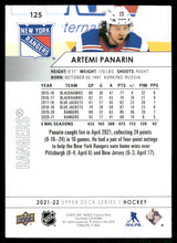 Load image into Gallery viewer, 2021-22 Upper Deck #125 Artemi Panarin
