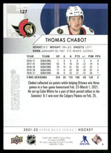 Load image into Gallery viewer, 2021-22 Upper Deck #127 Thomas Chabot
