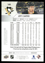 Load image into Gallery viewer, 2021-22 Upper Deck #140 Jeff Carter
