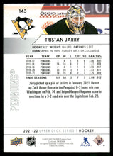 Load image into Gallery viewer, 2021-22 Upper Deck #143 Tristan Jarry
