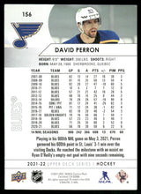 Load image into Gallery viewer, 2021-22 Upper Deck #156 David Perron
