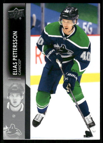 2021-22 Upper Deck #179 Elias Pettersson