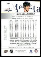 Load image into Gallery viewer, 2021-22 Upper Deck #187 Nicklas Backstrom
