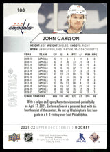 Load image into Gallery viewer, 2021-22 Upper Deck #188 John Carlson
