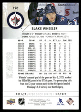 Load image into Gallery viewer, 2021-22 Upper Deck #198 Blake Wheeler
