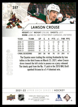 Load image into Gallery viewer, 2021-22 Upper Deck #257 Lawson Crouse
