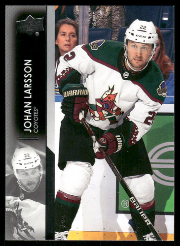 2021-22 Upper Deck #261 Johan Larsson