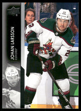 将图片加载到图库查看器，2021-22 Upper Deck #261 Johan Larsson
