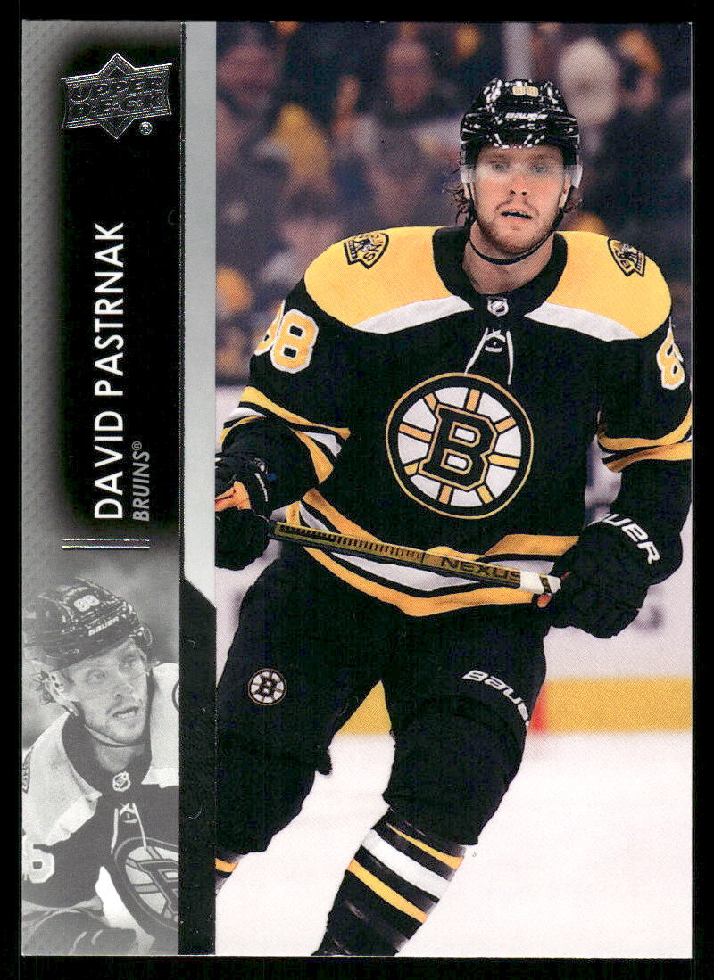 2021-22 Upper Deck #267 David Pastrnak