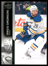 将图片加载到图库查看器，2021-22 Upper Deck #269 Zemgus Girgensons
