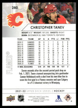 Load image into Gallery viewer, 2021-22 Upper Deck #280 Christopher Tanev
