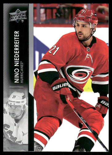 2021-22 Upper Deck #284 Nino Niederreiter